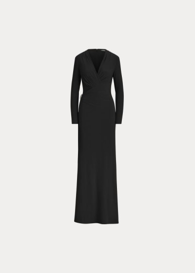 Ralph Lauren Pleated Matte Jersey Kjole Dame Danmark (BGZHM5764)